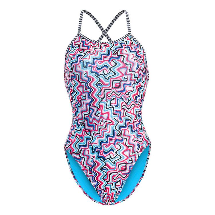 Womens Dolfin® Uglies Diver Back Ripple One Piece Swimsuit
