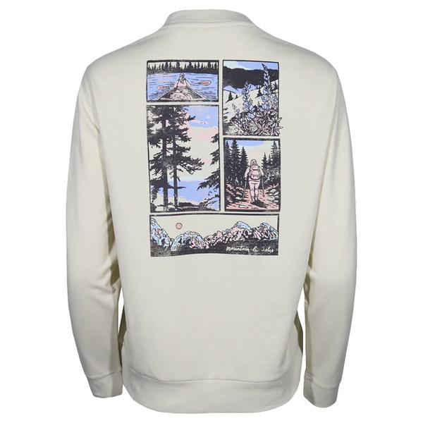 Womens Mountain & Isles GraphicCrewneck Sweatshirt