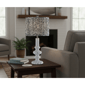 Adesso Ambrose Large Table Lamp with Pleated Navy/White Shade - image 3