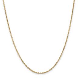 Gold Classics(tm) 2mm. 14k Gold Cable Chain Necklace