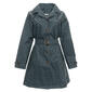 Womens Capelli Mid Length Simple Dot Print Trench Coat - image 1