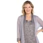 Womens R&M Richards 3/4 Sleeve Sheer Sparkle Jacket Dress - image 5