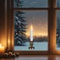 Northlight Seasonal Set of 3 LED Flickering Window Candle Lamps - image 5