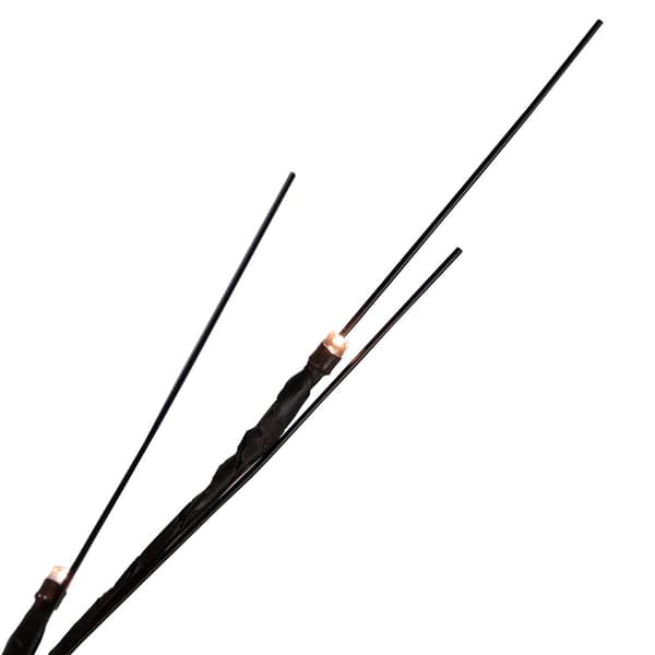 Northlight Seasonal 24in. LED Lighted Black Halloween Twig Tree
