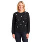 Womens Remi James Fall Screen Tossed Ghosts Sweatshirt - image 1