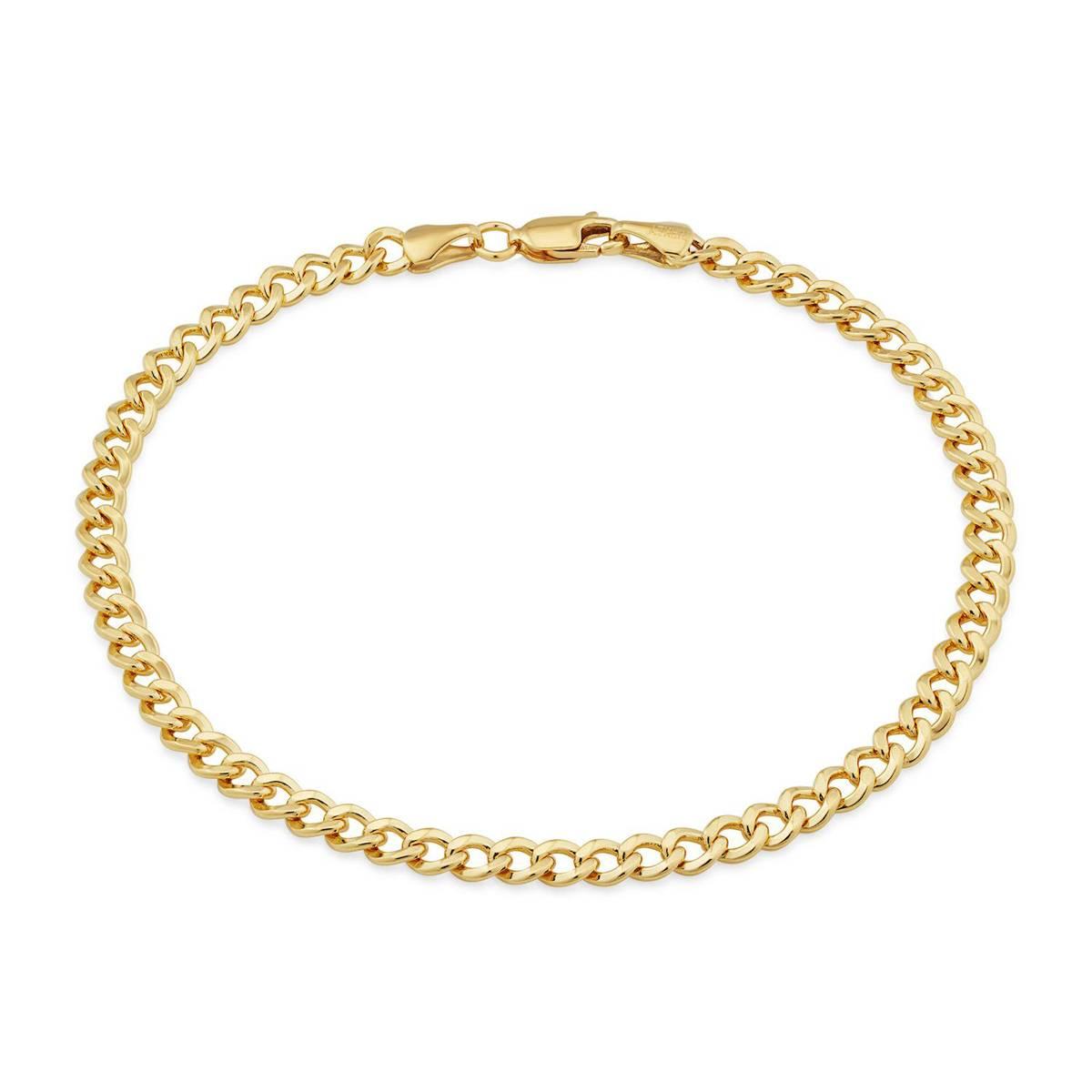 Gold Classics(tm) 14kt. Gold Filled 8.5in. 4.1mm. Curb Bracelet