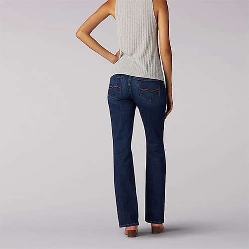 Womens Lee® Flex Motion Bootcut Jeans - Royal Chakra