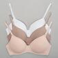 Womens Rene Rofe 3pk. Comfort Wire-Free Bras B26009H3-PWBW - image 1