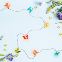 Northlight Seasonal 9ft. Summer Butterflies Patio Light Set
