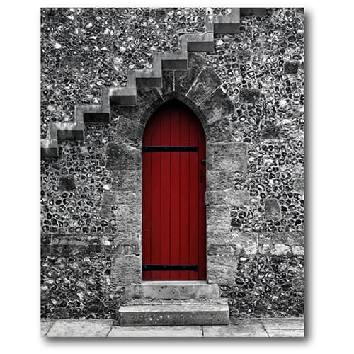 Courtside Market Behind the Door II Wall Art - image 