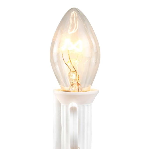 Northlight Seasonal 25ft. Clear C7 Christmas Lights - White Wire