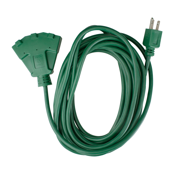 Northlight  25ft. 3-Prong Outdoor Extension Power Cord