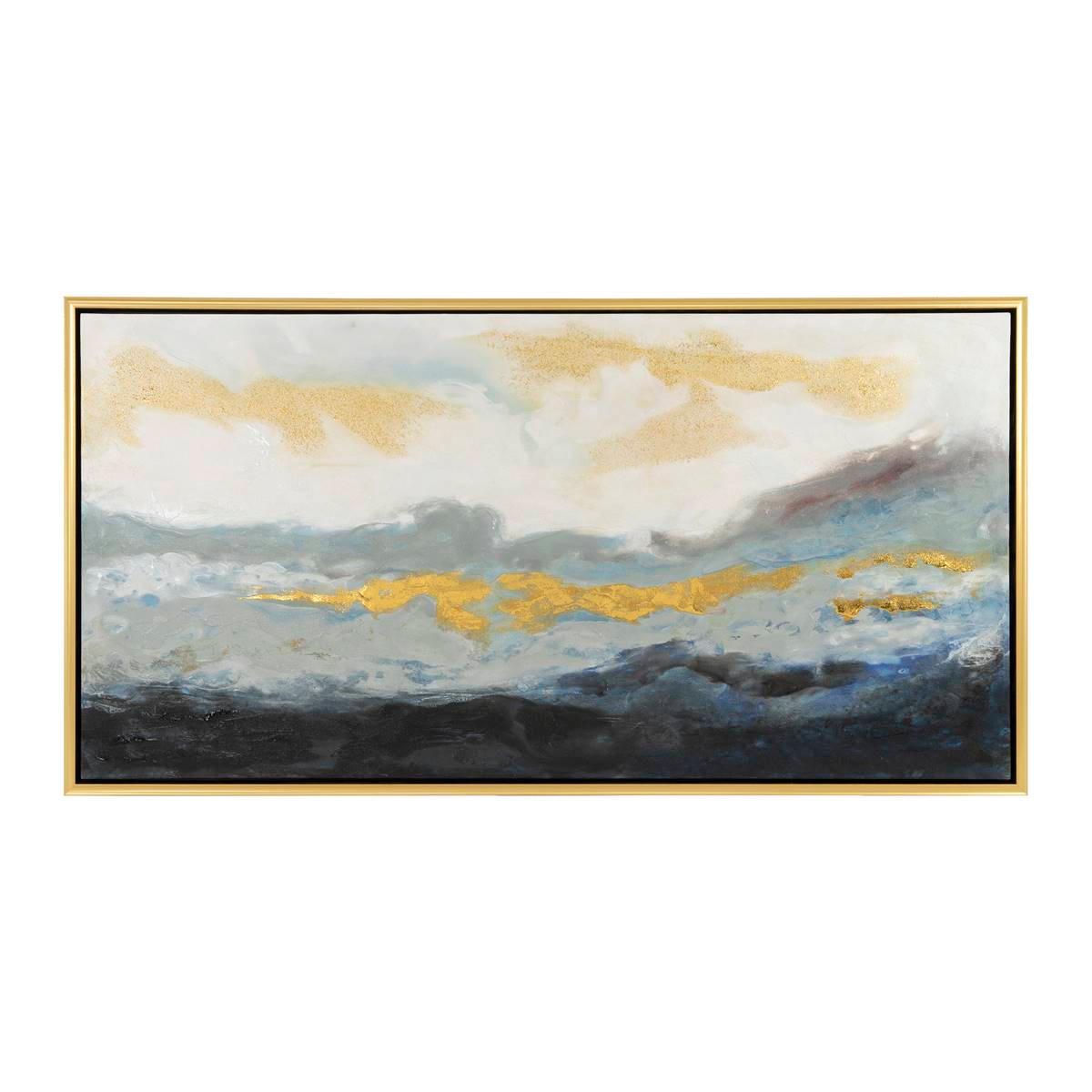 Artisan Home Soul of the Sea Abstract Canvas Wall Decor
