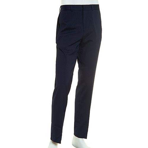 Mens Adolfo Regular Fit Blue Stretch Pants