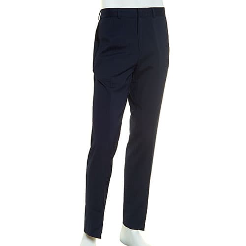 Mens Adolfo Regular Fit Blue Stretch Pants