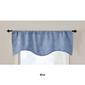 Devin Leaf Jacquard Lined Rod Pocket Valance - 50x18 - image 4