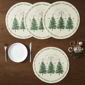 Avanti Avanti Linens Trees Round Placemats - Set of 4 - image 4
