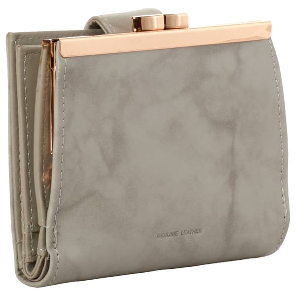 Buxton Double Cardex Grey Wallet