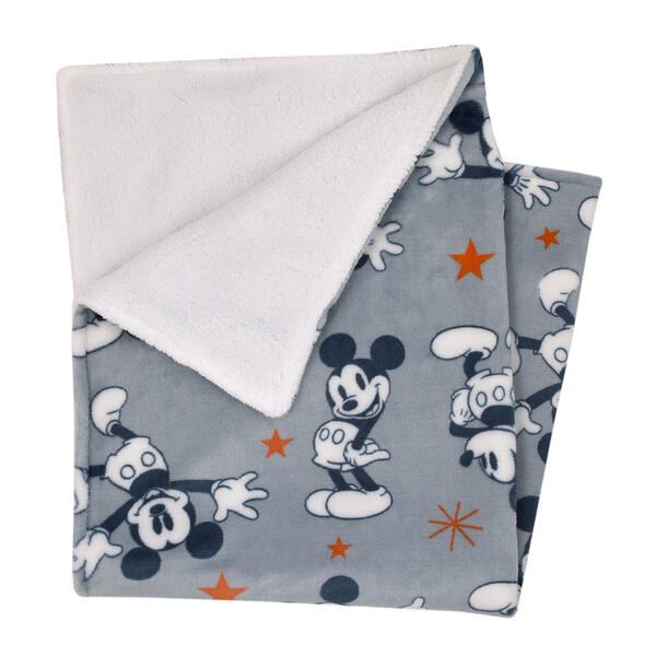 Disney Mickey Mouse Sherpa Baby Blanket
