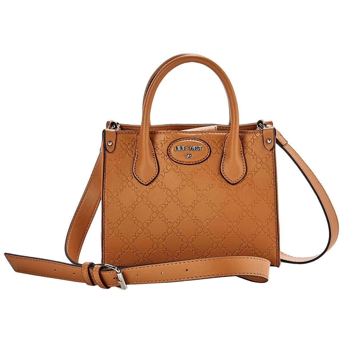 Nine West Archy Mini Satchel Nera | Borsa A Tracolla Donna In Ecopelle | Borse Alla Moda E Portafogli
