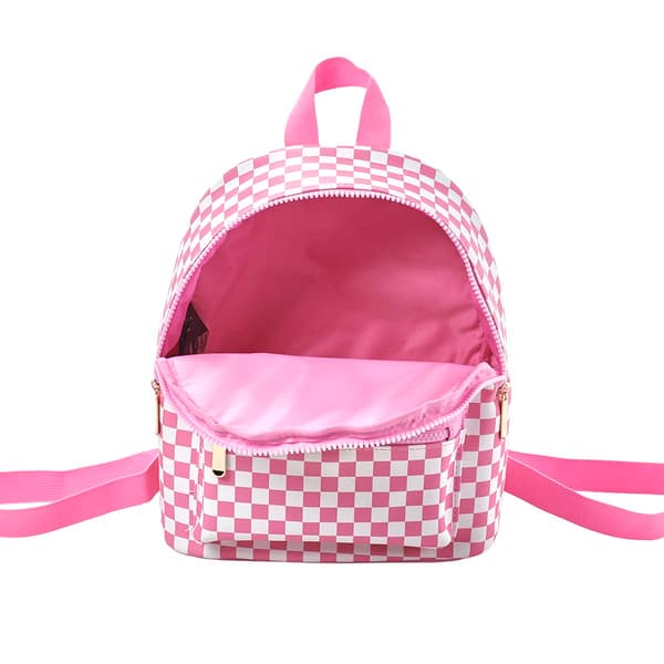 Nintendo Super Mario Peach Checkered Mini Backpack