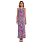 Womens MSK Sleeveless Abstract 3 O-Ring Maxi Dress - image 1
