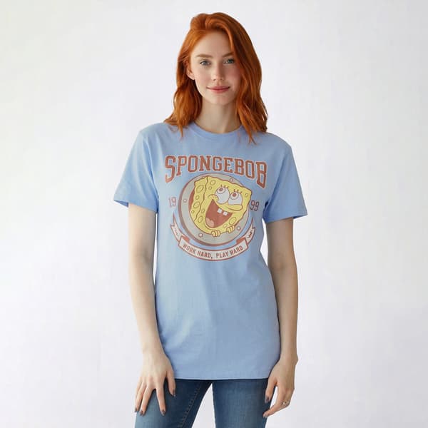 Juniors C-Life Spongebob Porthole Bf Tee