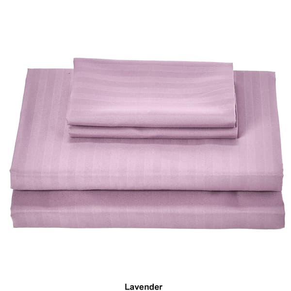 Kathy Ireland 6pc. Striped Sheet Set