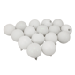 Northlight 16ct. Winter White 4-Finish Christmas Ball Ornaments - image 1