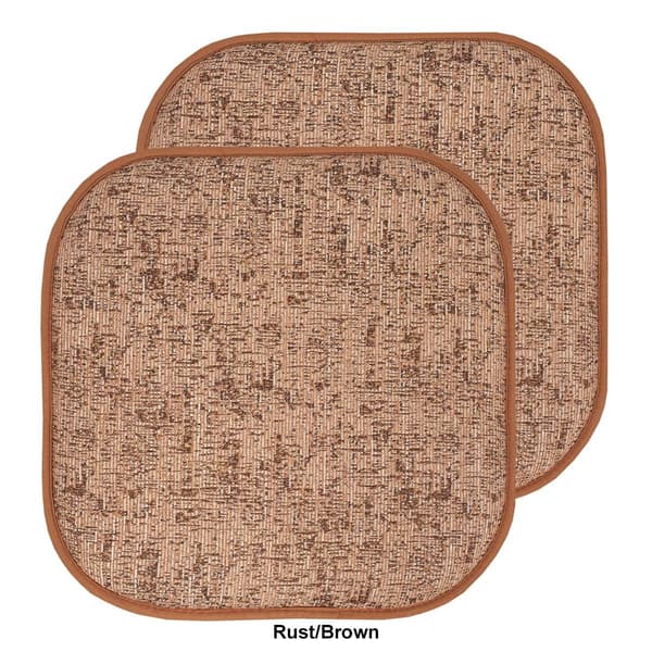 Sweet Home Collection Broadway No Slip Back Chair Pad Cushion