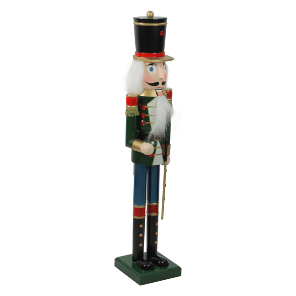 Northlight 36.75in. Green & Black Christmas Nutcracker Soldier