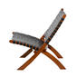 9th & Pike® Black Wood Contemporary Folding Chair - image 3