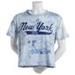 Juniors No Comment Empire State Boxy Graphic Tee - image 1