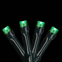 Northlight Seasonal 20ct. Black Wire Green LED Christmas Lights