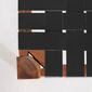South Shore Balka Woven Matte Black Leather Bench - image 4