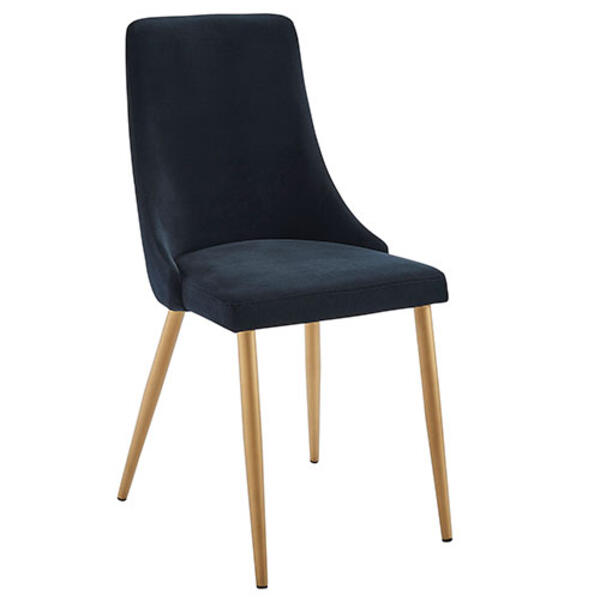 Worldwide Homefurnishings Velvet Side Chairs - Set of 2 - image 