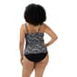 Womens Dolfin® Aquashape Botanical Wrap Tankini Swim Top - image 4