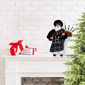 Santa''s Workshop 12in. Irish Bagpiper Santa - image 3