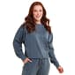 Womens Ebb &amp; Flow Long Sleeve Cable Tie Front Dolman Top - image 1