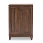 Baxton Studio Baxton Studio Nissa 2-Door Shoe Storage Cabinet - image 3