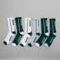 Mens Starter 6pk. Stadium Crew Socks - Green/White - image 2