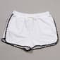 Girls (7-16) No Comment Dolphin Shorts w/ Crochet Stitch - image 1