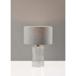 Simplee Adesso Carrie Small Table Lamp with Grey Shade - image 2