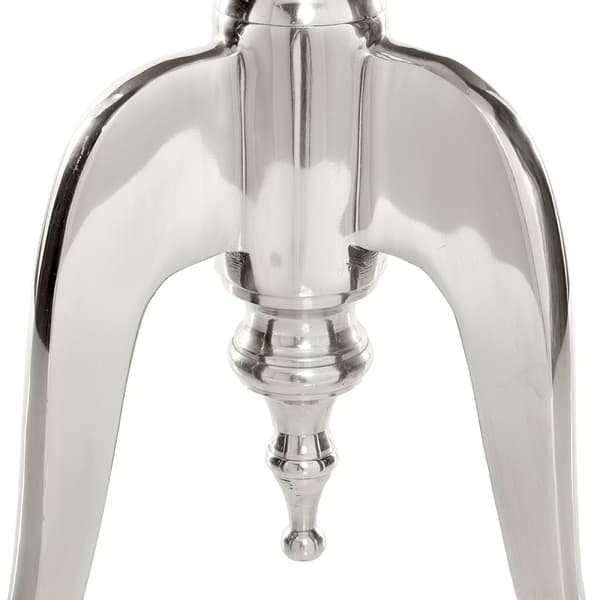 9th & Pike&#174; Aluminum Antique Inspired Accent Table