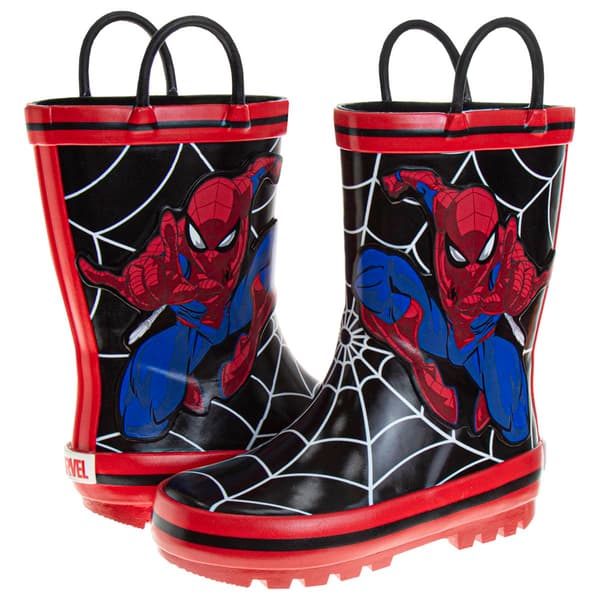 Little Boys Marvel Spider-Man Rain Boots