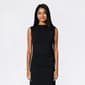 Juniors Madden Girl Sleeveless Crepe Funnel Neck Ruche Midi Dress - image 3