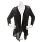 Womens Emaline Essentials 3/4 Sleeve Drape Front Cozy Cardigan - image 2