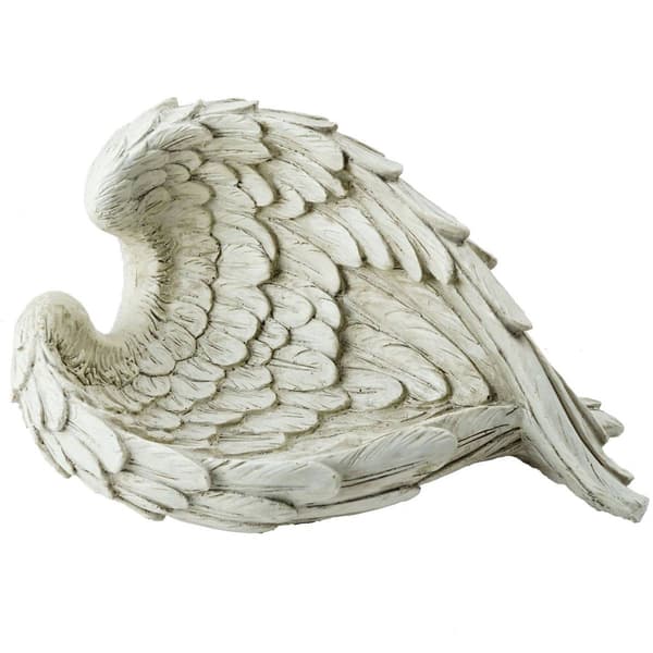 Northlight Seasonal Weathered Angel Wings Garden Statue