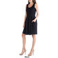 Womens 24/7 Comfort Apparel Pleated Skater Dress w/ Pockets - image 3