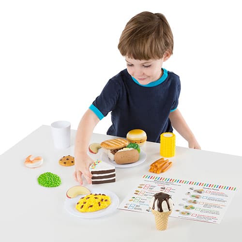 Melissa &amp; Doug® Food Fun Combine &amp; Dine Dinners Set